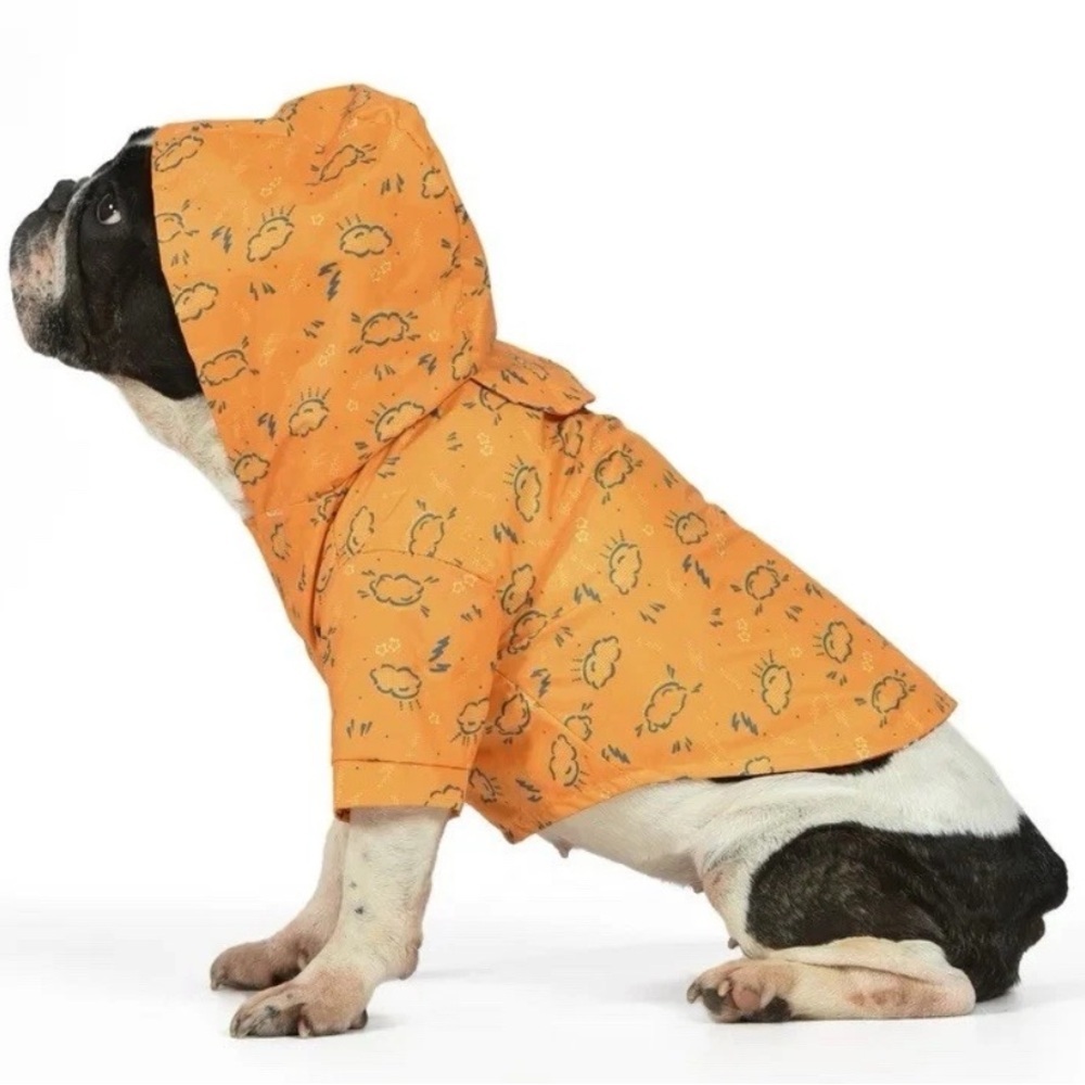 Pet Dog Raincoat Jacket with hood Small NWT​